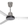 VORTICE Gewerbe & Outdoor Deckenventilator Nordik Heavy Duty Inox 140 mit 3 Edelstahlflügeln, IP55 Schutz.