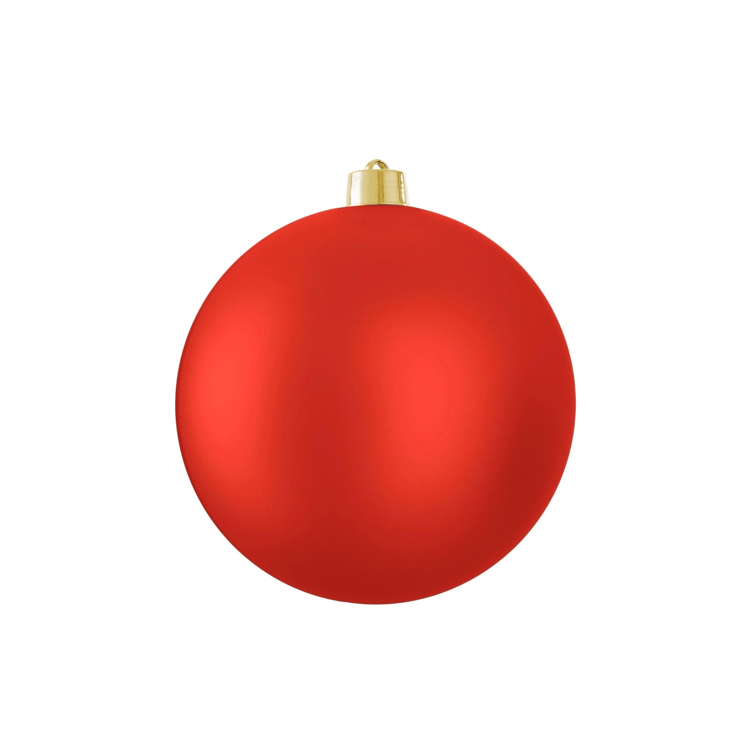 Mica Decorations Kugel Bruchfest Ø 20 cm Rot-Matt