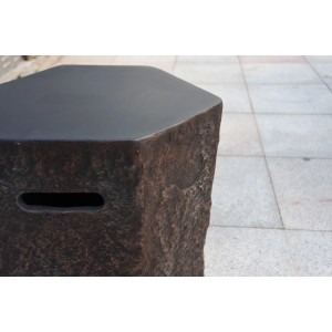 Elementi Abdeckung für 11 kg Gasflaschen in Basalt-Optik