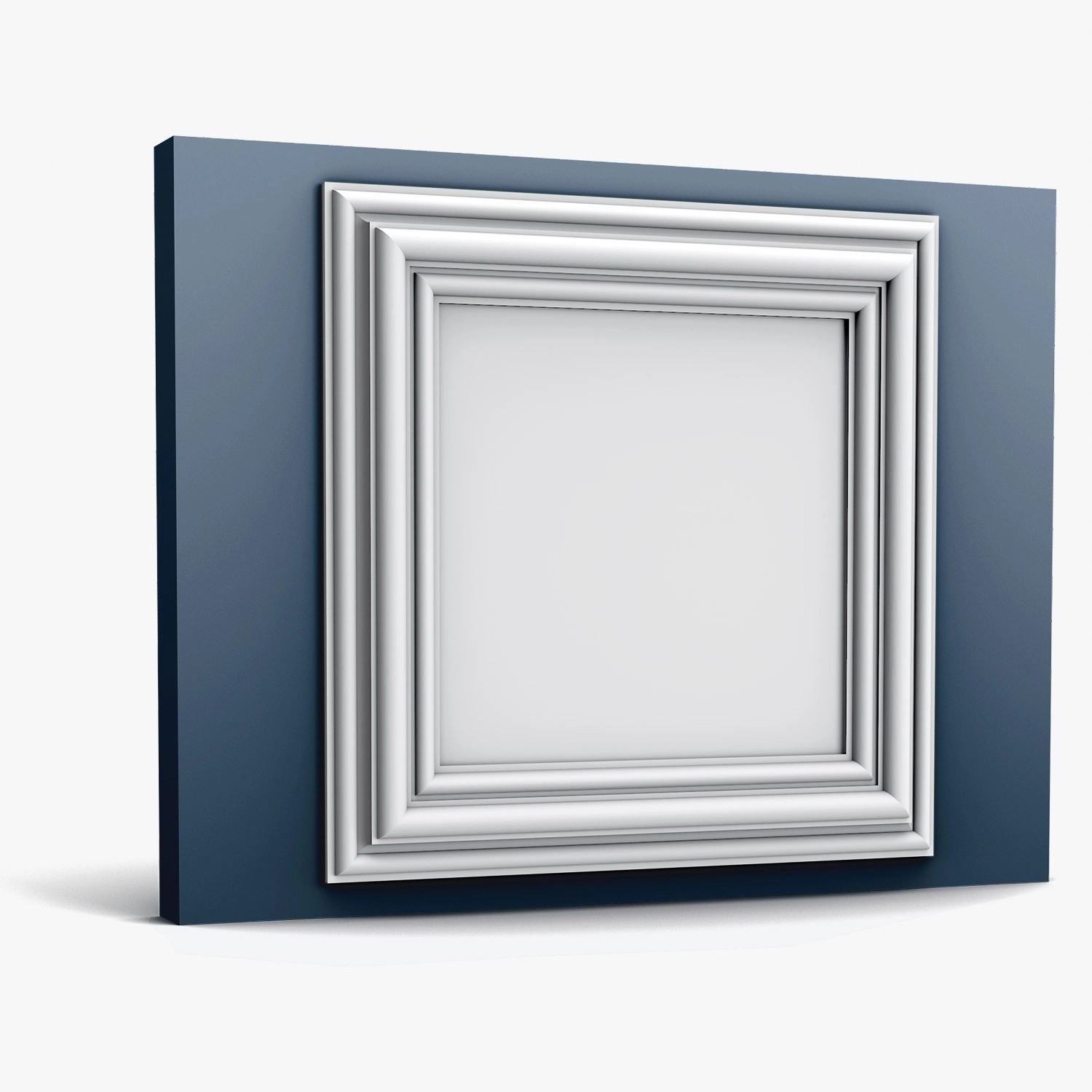 ORAC DECOR W121 LUXXUS AUTOIRE 3D Wandpaneel Wandpaneel Zierelement 0,25 m2 50 cm x 50 cm x 3,2 cm Weiß