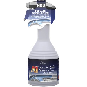 Dr. Wack A1 All in One Autopflege Reiniger für Innen und Glas, 500ml Flasche.