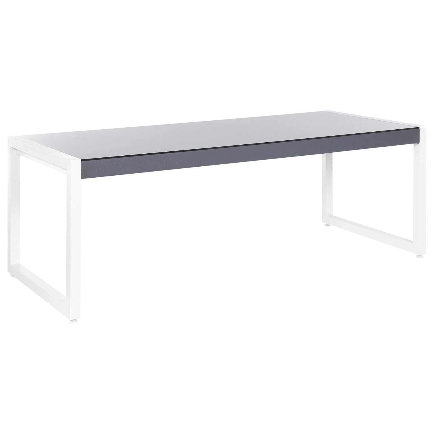 Beliani Gartentisch BACOLI Cremeweiß 210x90x74 günstig online kaufen