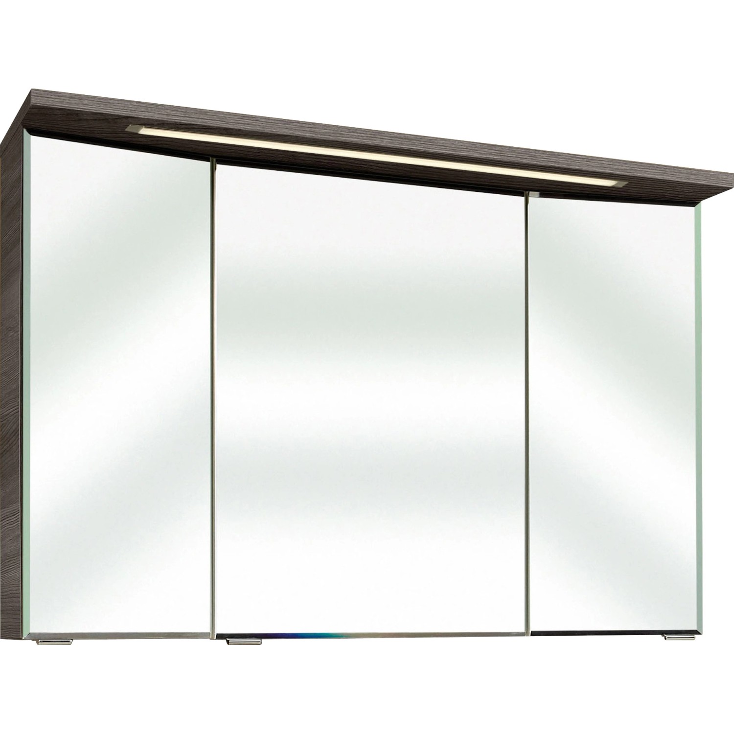 Pelipal Spiegelschrank Trentino Graphit 105 cm mit Softclose Türen