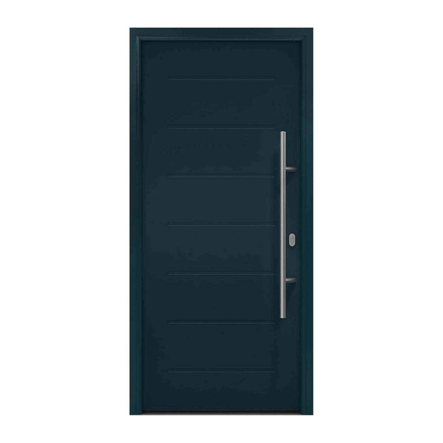 EcoStar Haustür Isopro IP 015 Anthrazitgrau 110 cm x 210 cm DIN R günstig online kaufen