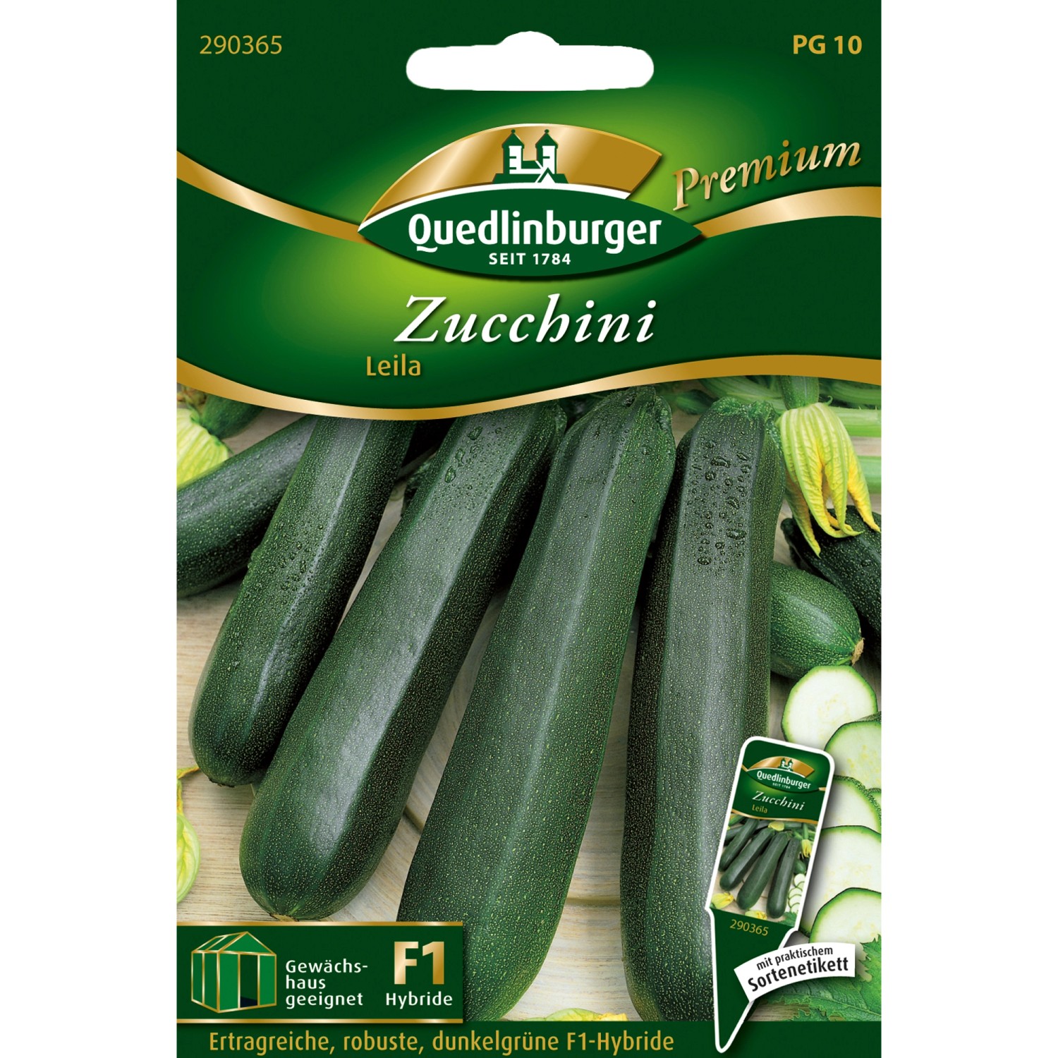 Quedlinburger Zucchini Leila Loses Saatgut günstig online kaufen