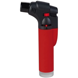 Unilite Universalbrenner Tokyo, roter Haushaltshelfer mit Jet-Flamme zum Nachfüllen.
