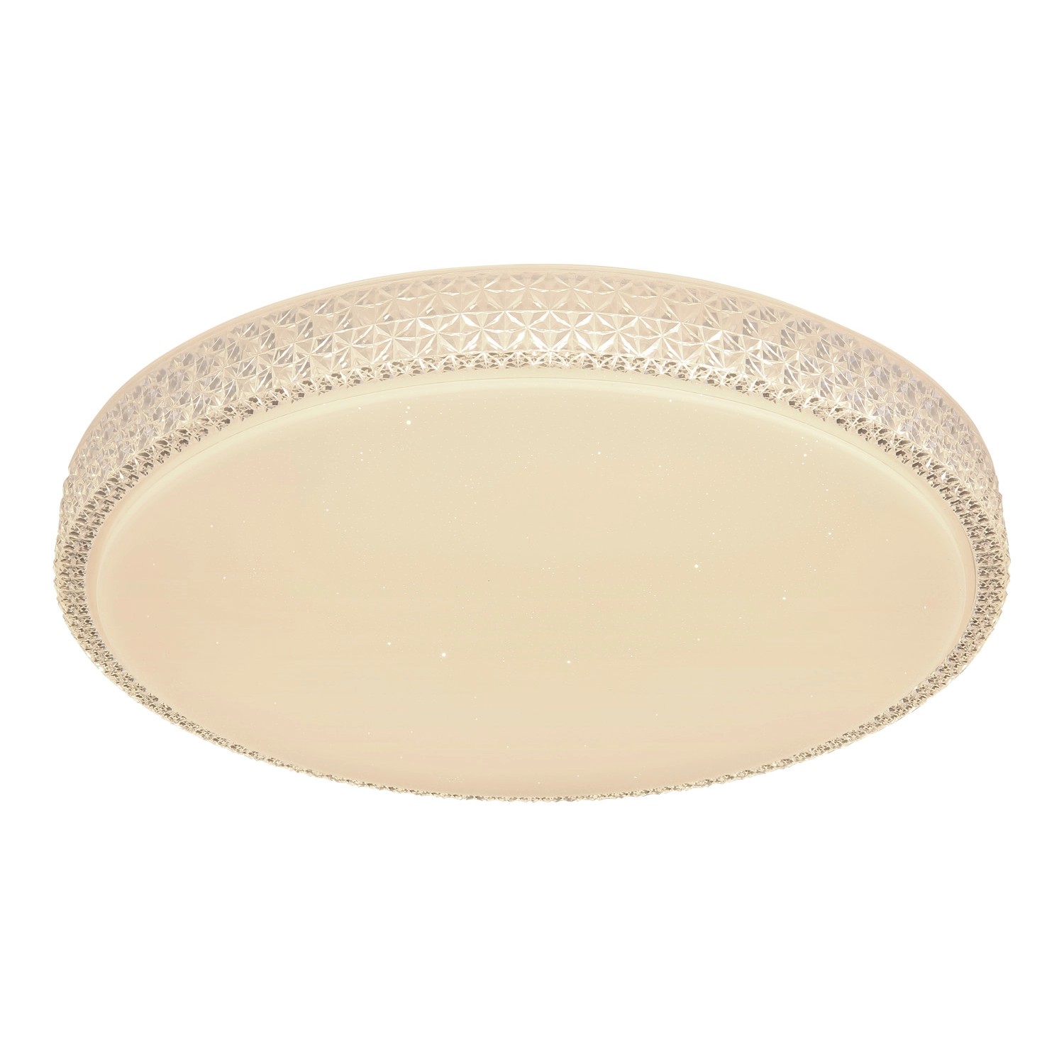 Globo LED-Deckenleuchte Ovi Weiß Ø 60 cm