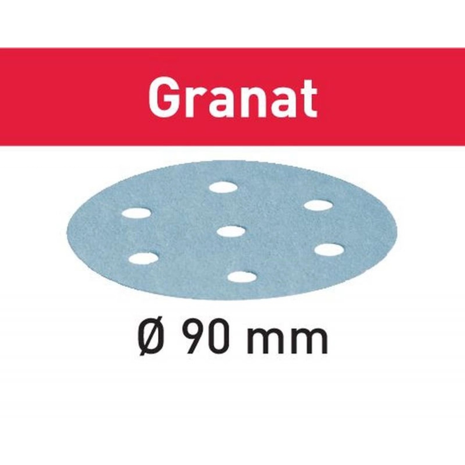 Festool Schleifscheibe STF D90/6 P240 GR/100 Granat – 497371