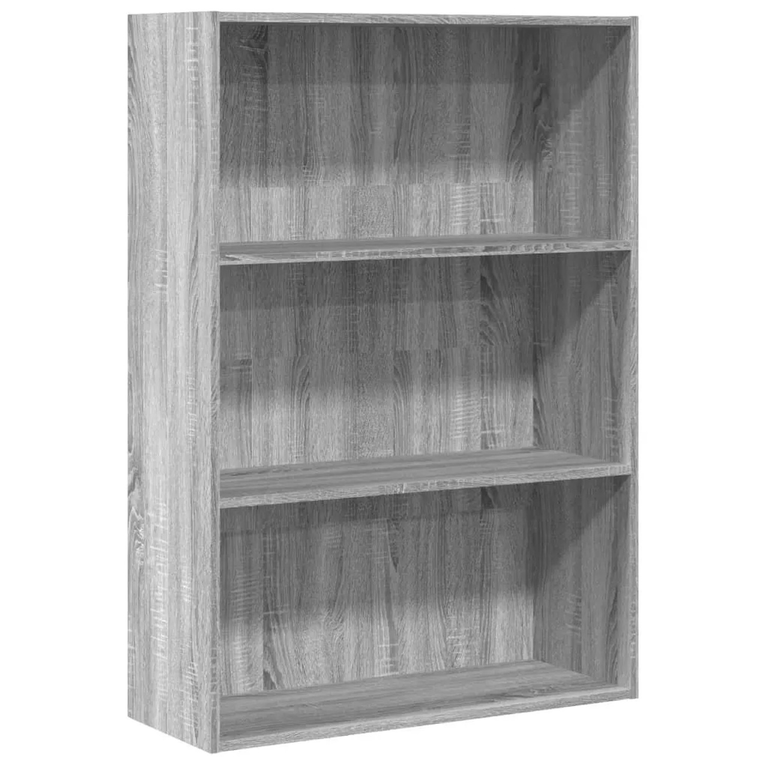 vidaXL Bücherregal Grau Sonoma 80x30x114 cm Holzwerkstoff 857936 günstig online kaufen