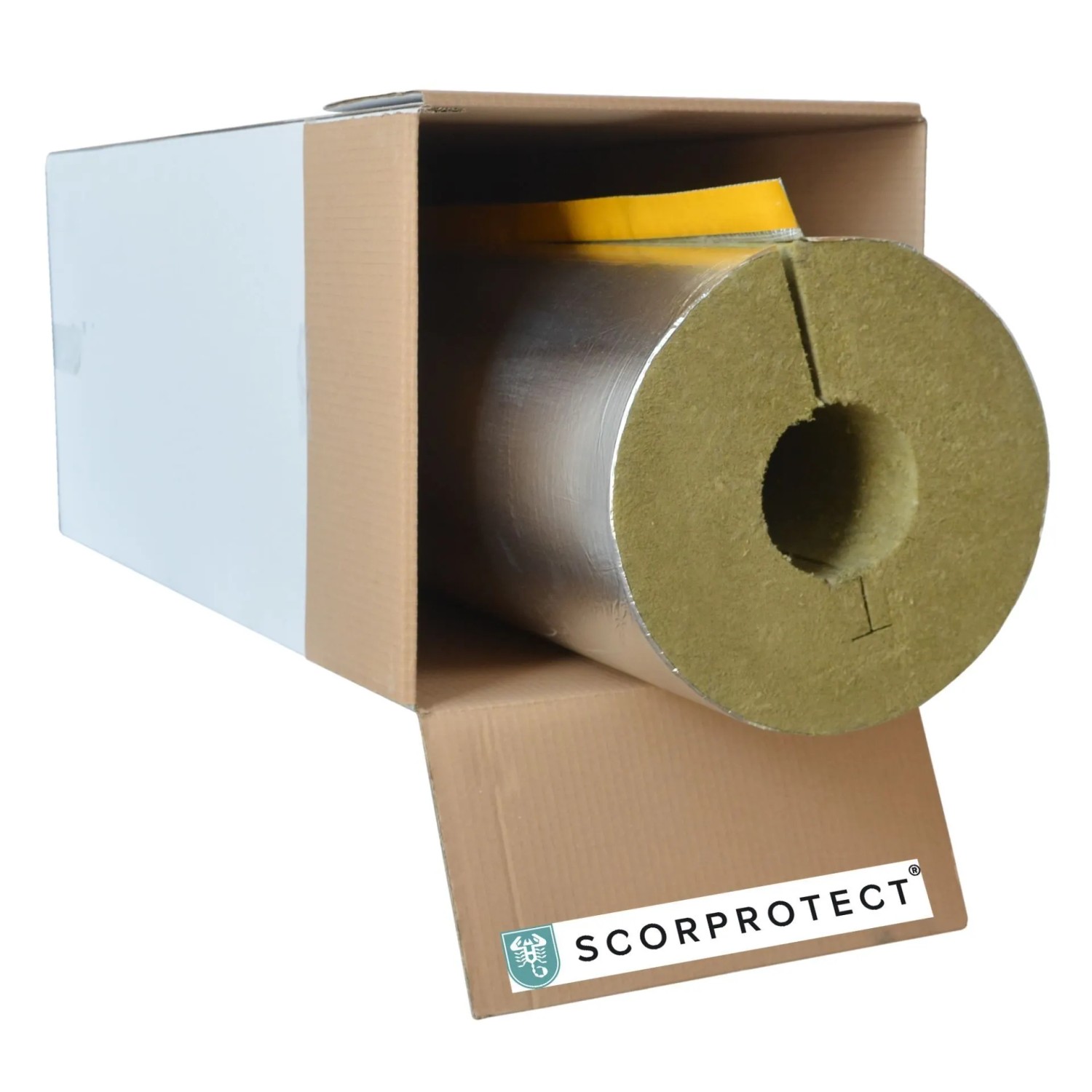 Scorprotect Karton Rohrisolierung Alu 108 MM X 100 MM