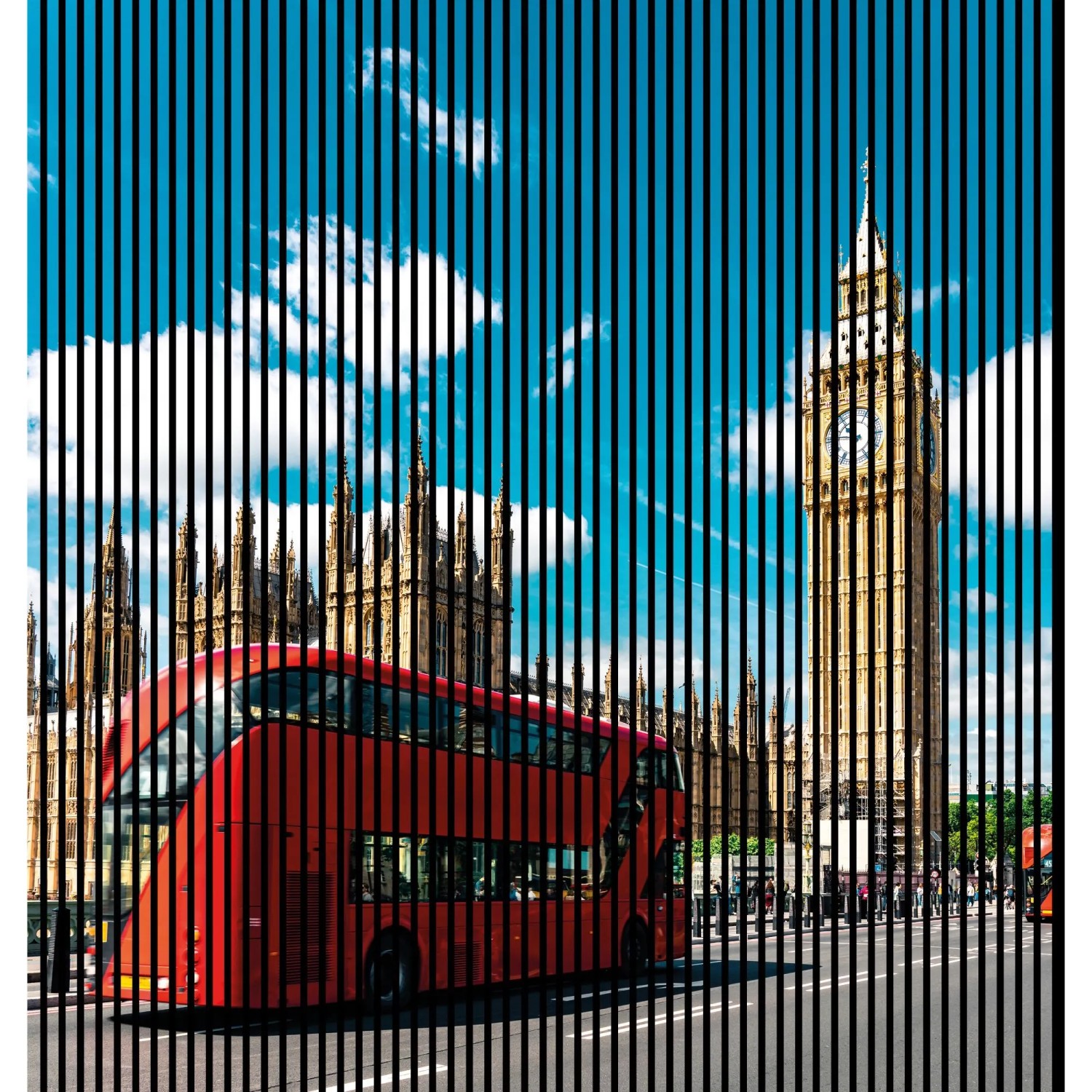 FN Acustico Akustikplatte London 1 PET u. MDF Foliert 2.253 x 19 x 2.400 mm
