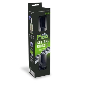 Dr. Wack F100 Kettenbürste, schwarz, zur Fahrradpflege und Reinigung des Antriebsstrangs.