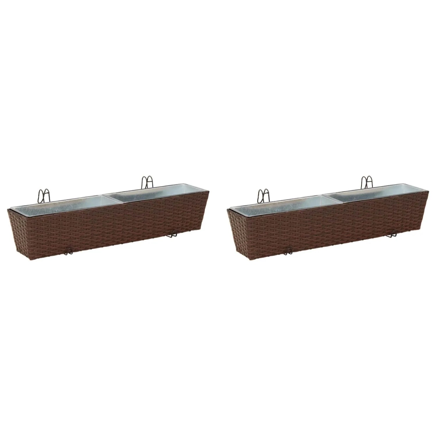 vidaXL Balkon Metall 42026969