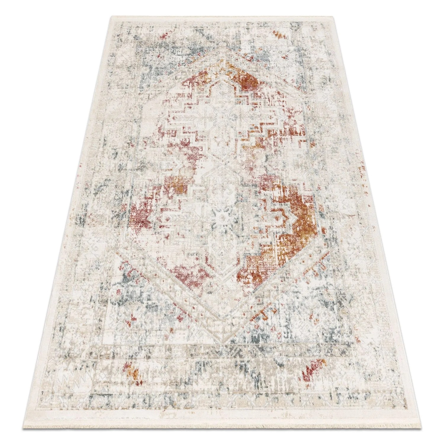 RugsX Teppich Distin VG19646 Weiß 80cm 150cm
