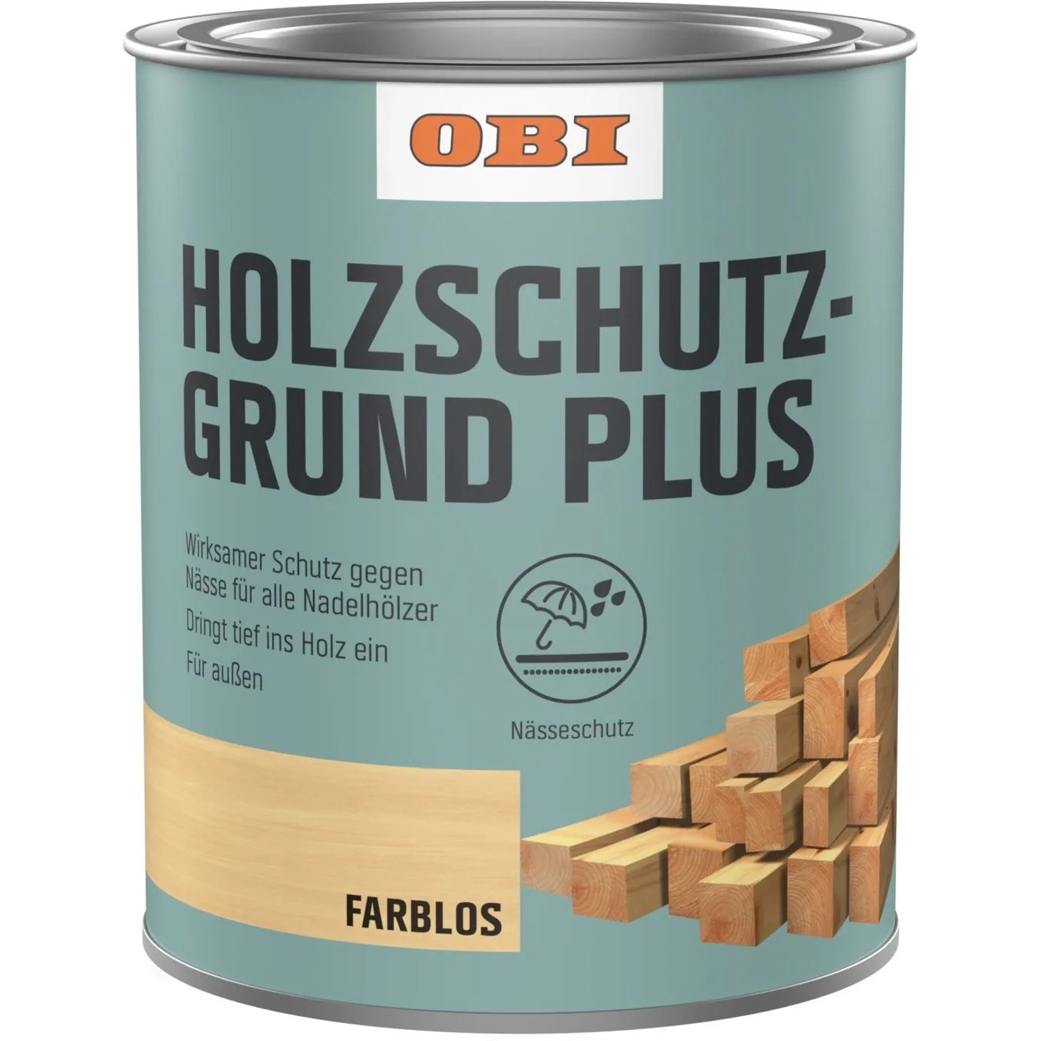 OBI Holzschutzgrund Plus Farblos 5,