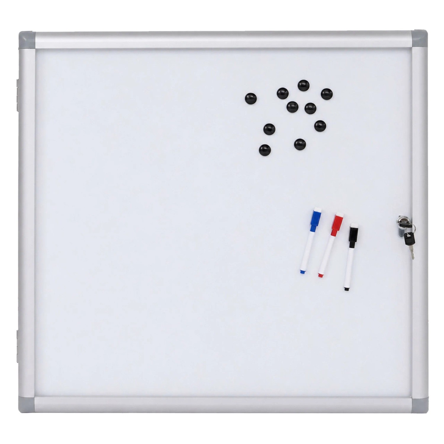 MCW Schaukasten Q51 Aluminium Abschließbar 65x68x7cm