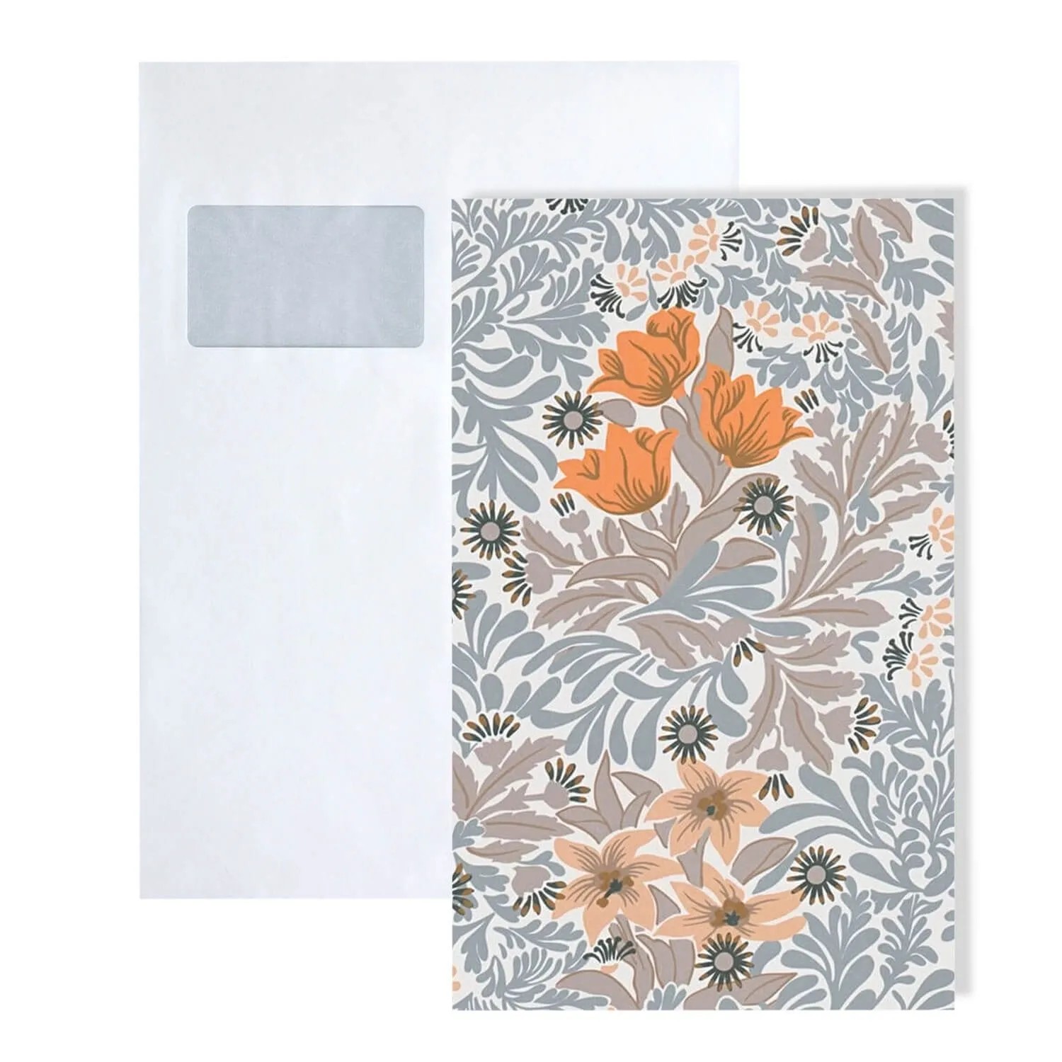 PROFHOME S-390574-GU DIN A4 Muster der Floralen Tapete 1 Musterstück