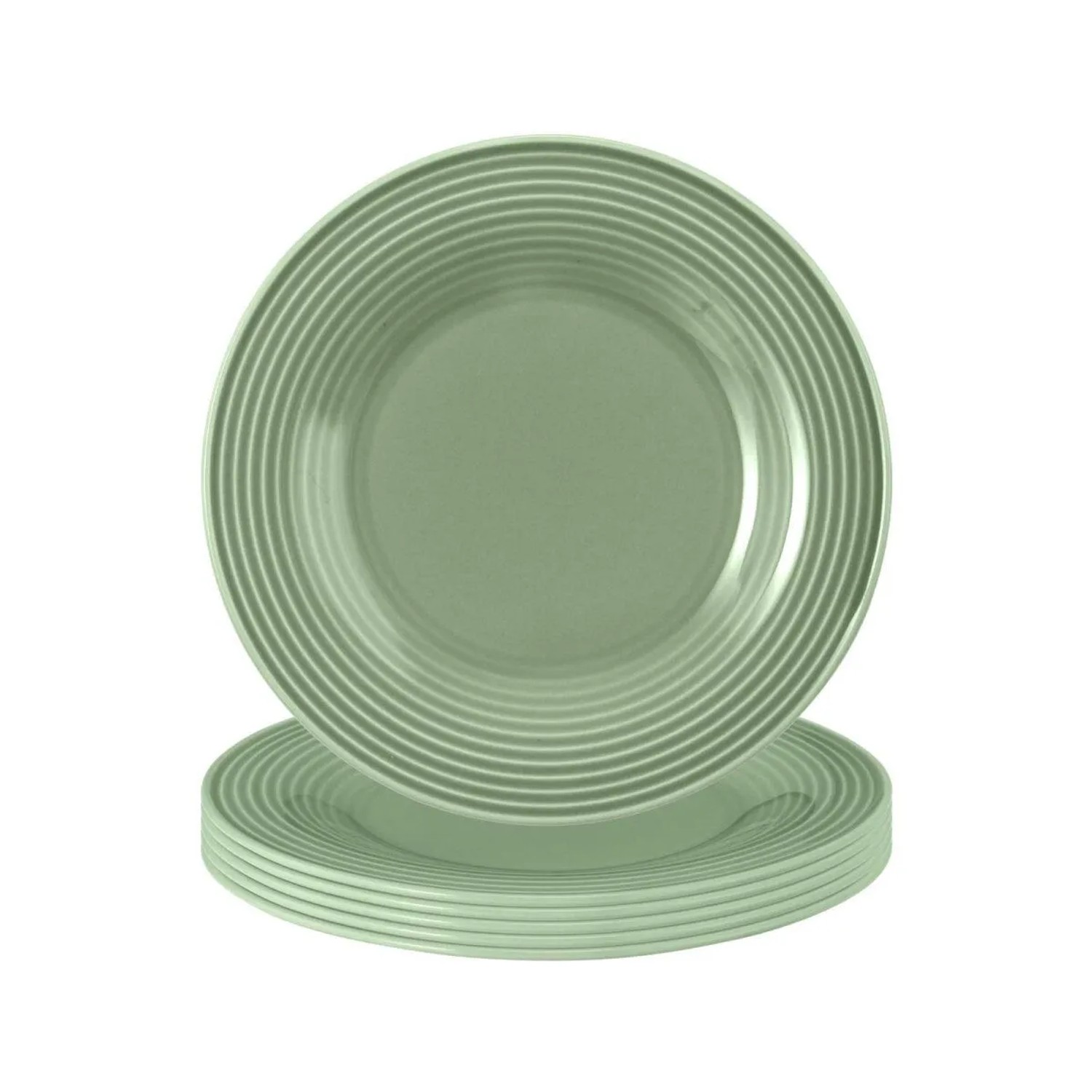 Seltmann Weiden Beat Color Glaze Brotteller 17 cm 6er Set Salbeigrün