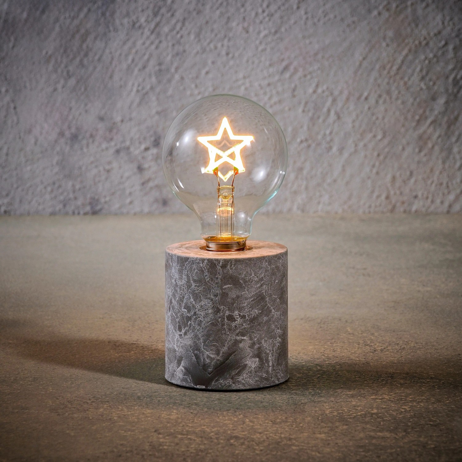 Luca Lighting Sternlampe mit Timer Warm Weiß 18 cm x Ø 8 cm kaufen bei OBI