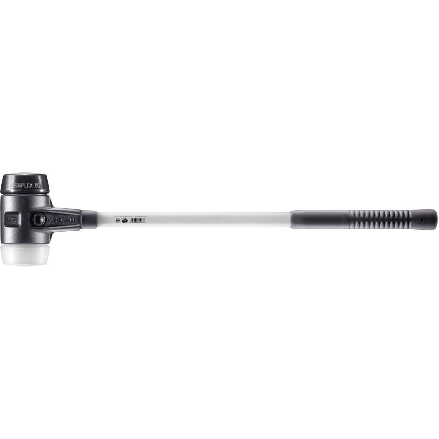 Halder Simplex Vorschlaghammer Ø 80 mm Gummi Schwarz   Superplastik mit Ver günstig online kaufen