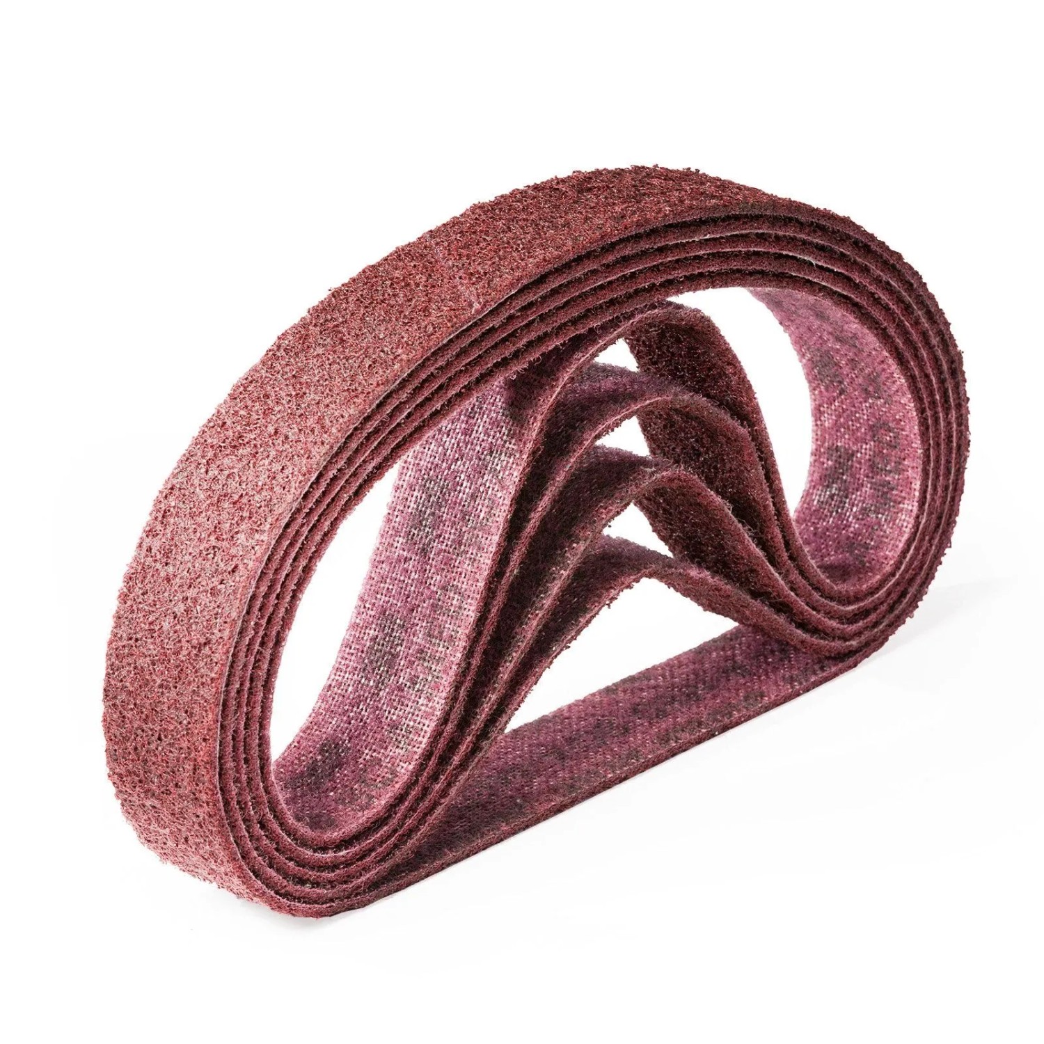 3M Gewebe Schleifvliesband SC-BS 40x760 mm Mittel in Rot 5 Stück