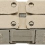 Schwaiger CAT 6A Keystone Verbinder aus Zinkdruckguss für Netzwerktechnik.