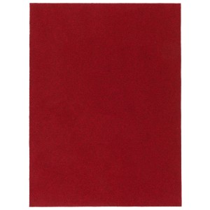 Roter Snapstyle Kunstrasen Rasenteppich Kingston, 200x150cm, mit Noppen.