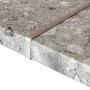 Kaindl Fugenleiste Alu für Arbeitsplatten, 600x38 mm, zur Verbindung von Arbeitsplatten mit G-Profil.