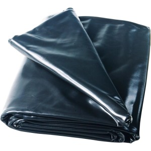 Heissner PVC-Universalfolie 0,5 mm Stärke 600 cm x 100 cm Schwarz