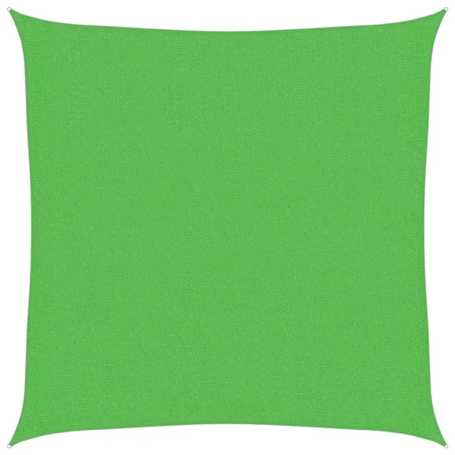 vidaXL Sonnensegel 160 g/m² Hellgrün 3,6x3,6 m HDPE 311275