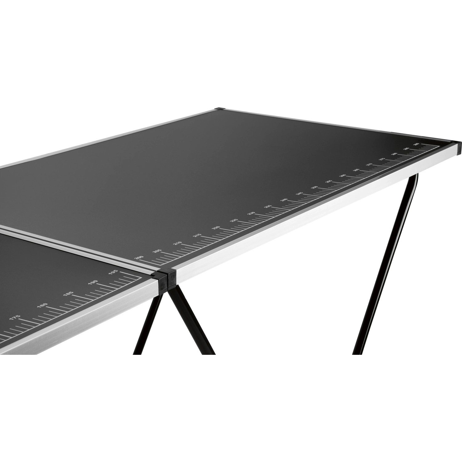 LUX Mehrzwecktisch MZT-300/60 Basic 3 m mit Mess-Skala und robustem Untergestell.
