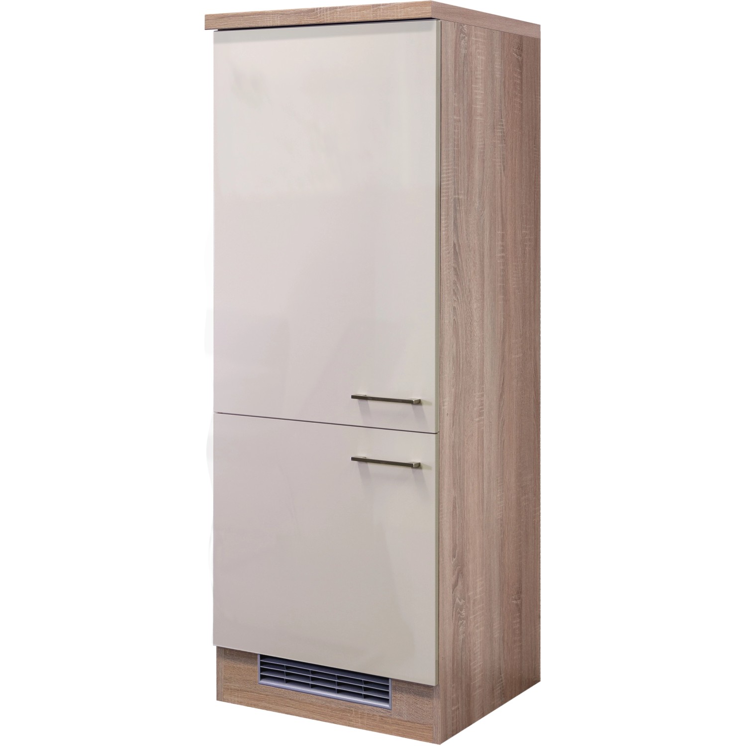 Flex-Well Exclusiv Demi-Geräteumbauschrank Nepal 60 cm Kaschmir Glanz