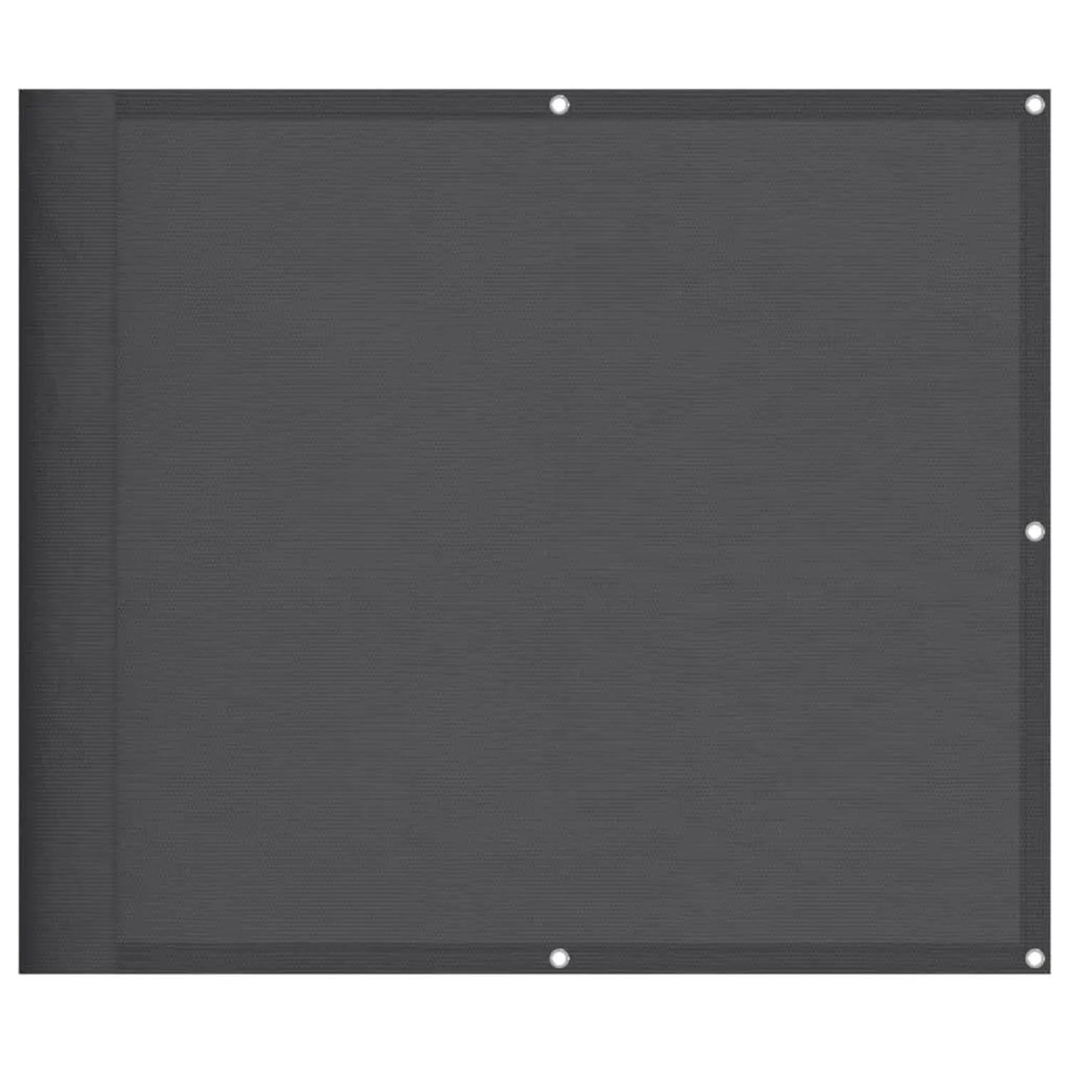 vidaXL Balkon-Sichtschutz Anthrazit 90x800 cm 100 % Polyester-Oxford 400005 günstig online kaufen