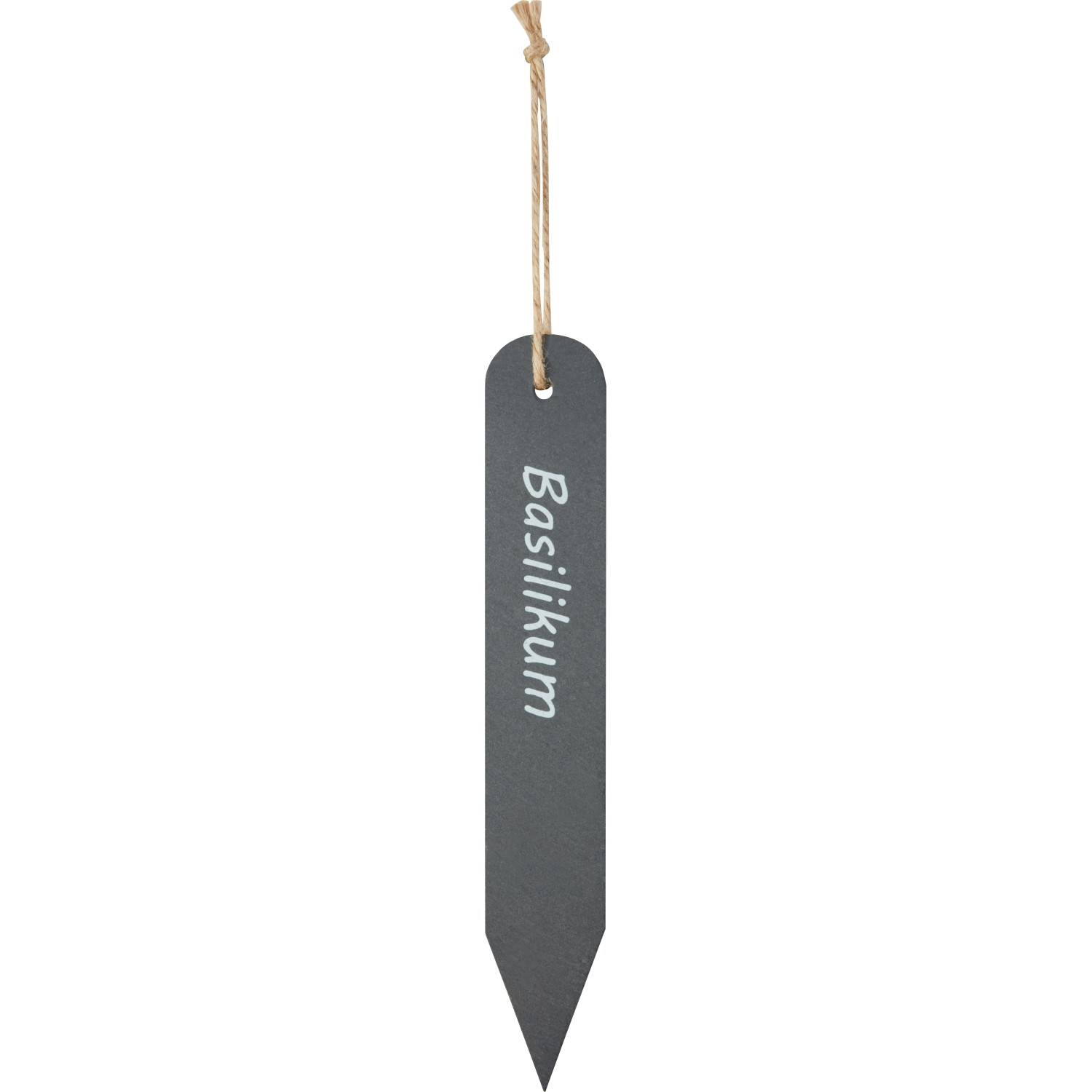 Kräuterstecker Basilikum Steingut Natur 21 cm x 3,3 cm x 0,5 cm