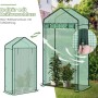 WOLTU Foliengewächshaus Treibhaus Gartenhaus Gewächshaus 100x50x190cm Grün_4