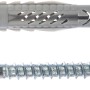 Fischer Universaldübel UX 10x60 mit Schraube, geeignet für verschiedene Baustoffe.