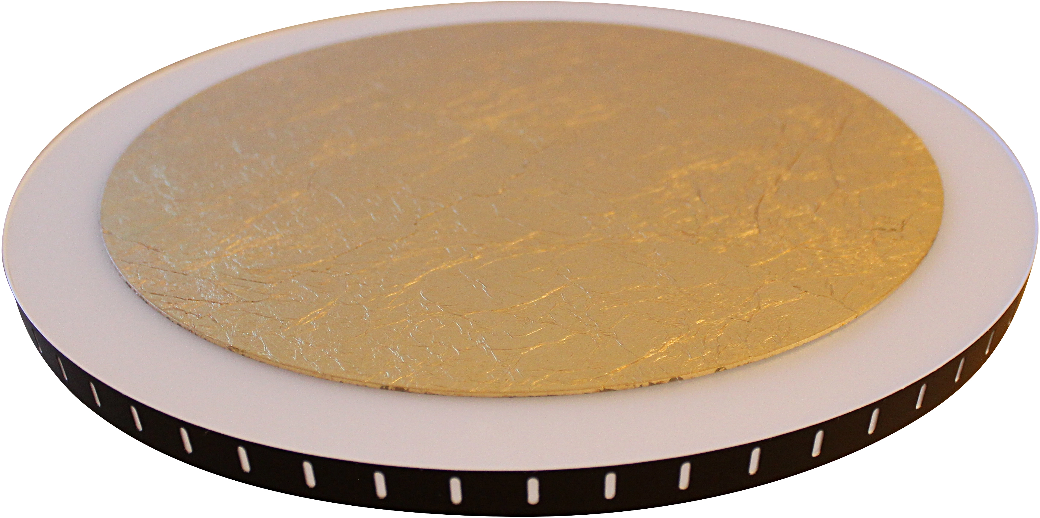 Luce Design LED-Deckenleuchte Moon 30 cm Gold kaufen bei OBI