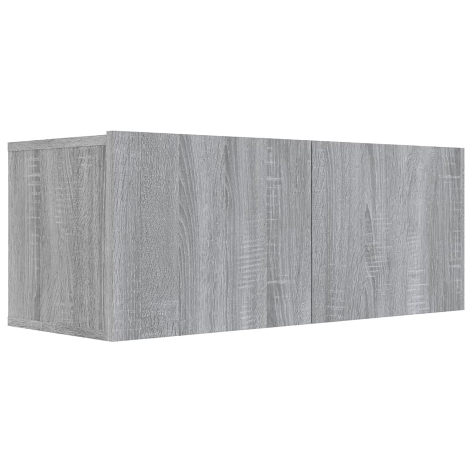 VidaXL TV-Schrank Grau Sonoma 80x30x30 cm Holzwerkstoff günstig online kaufen