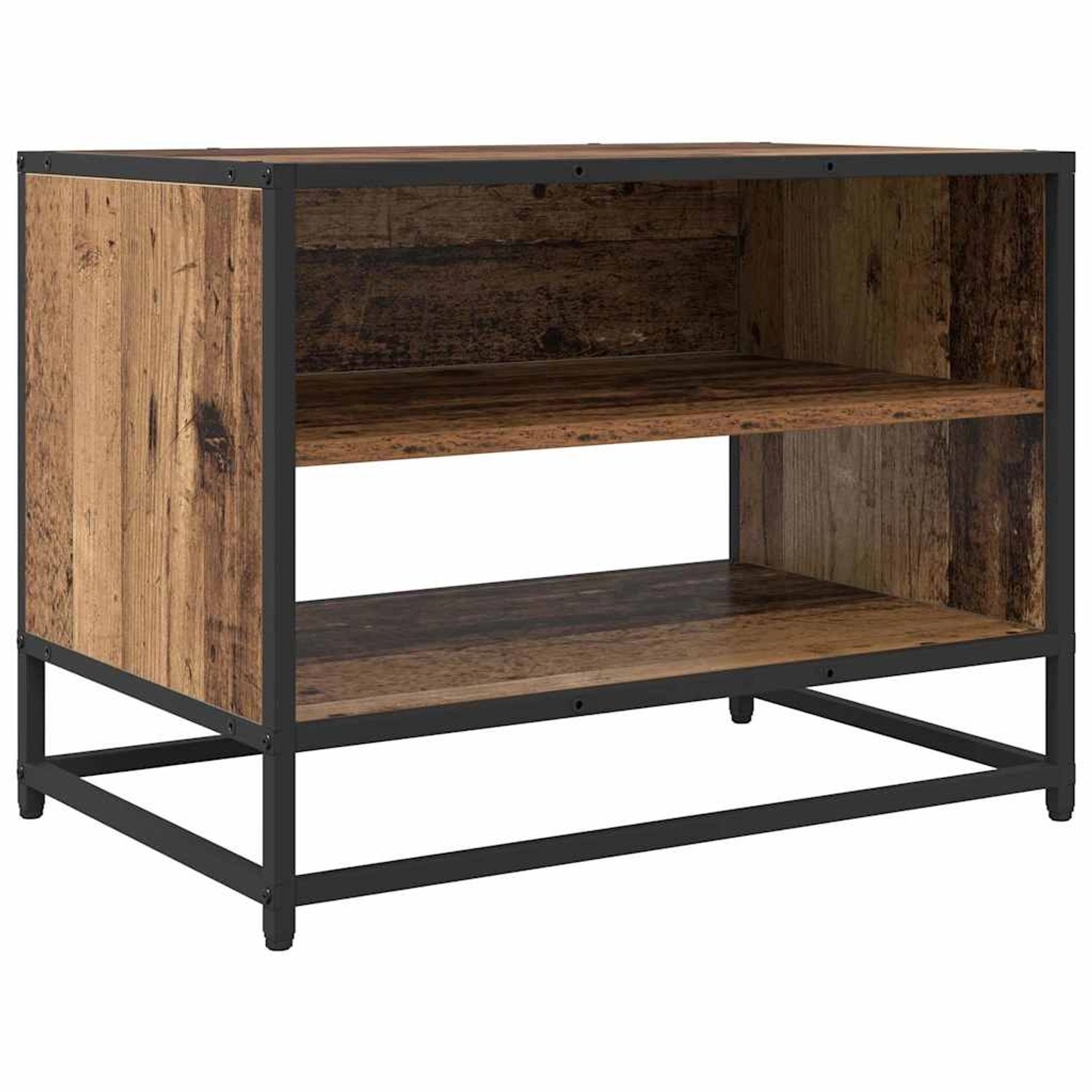 vidaXL TV-Schrank Altholz 61 x 40 x 46 cm Holzwerkstoff 883575