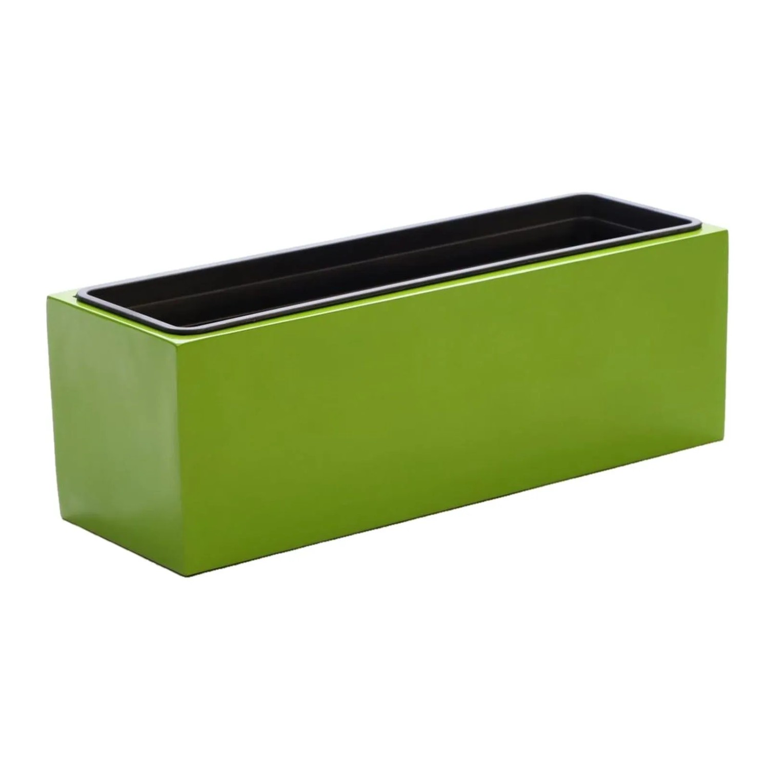 Elegant Einrichten Pflanzkübel Fiberglas Rechteckig 61x21x20 Avocado-Grün