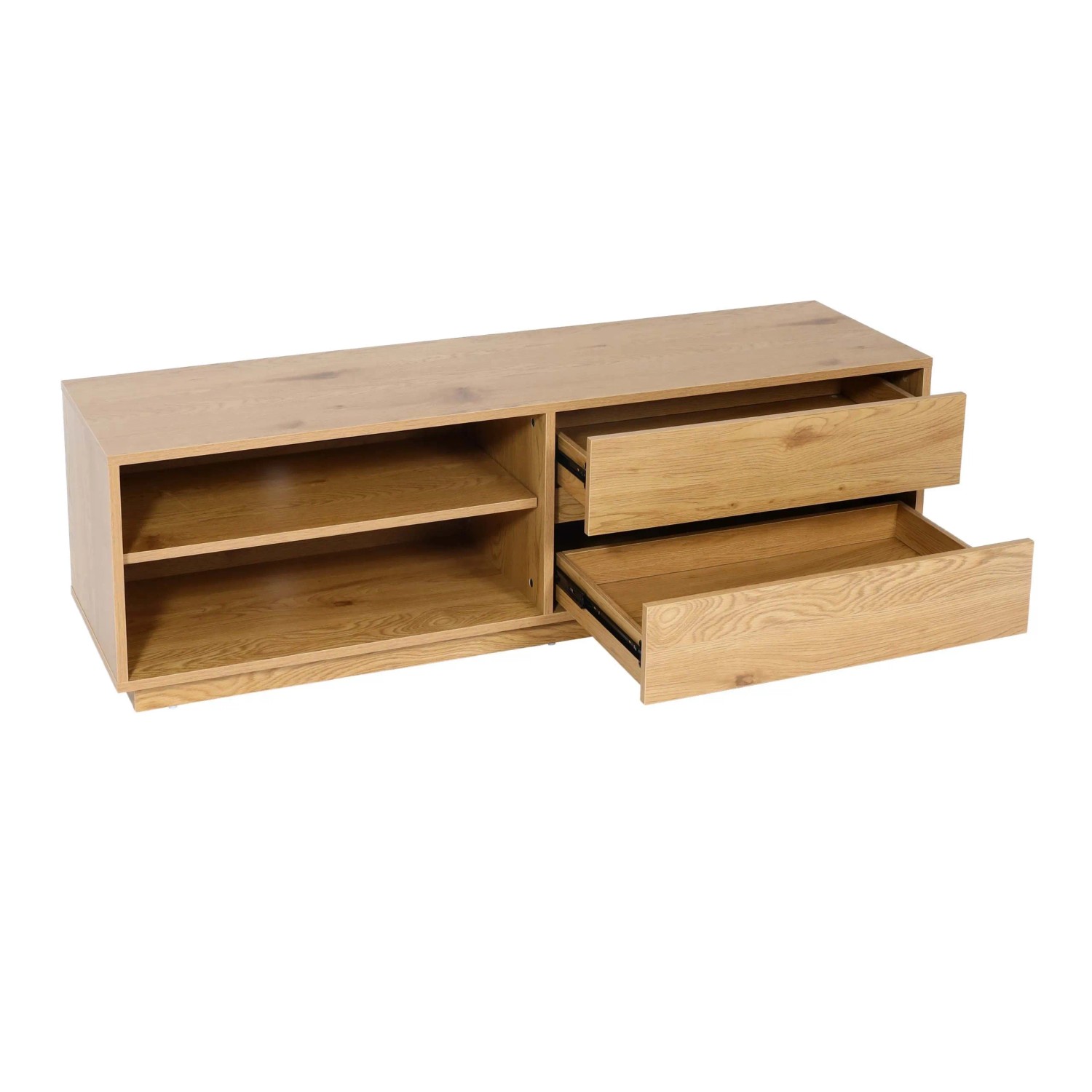 MCW TV-Rack J78 MDF 42x140x40cm Eiche-Optik