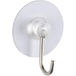 Wenko Wandhaken Static-Loc, 4er-Set, weiß. Handtuchhalter mit Saugnapf.