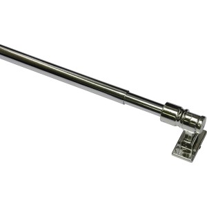 Gardinia Träger für Caféhausstange California, Ø 10/12 mm, Chrom.