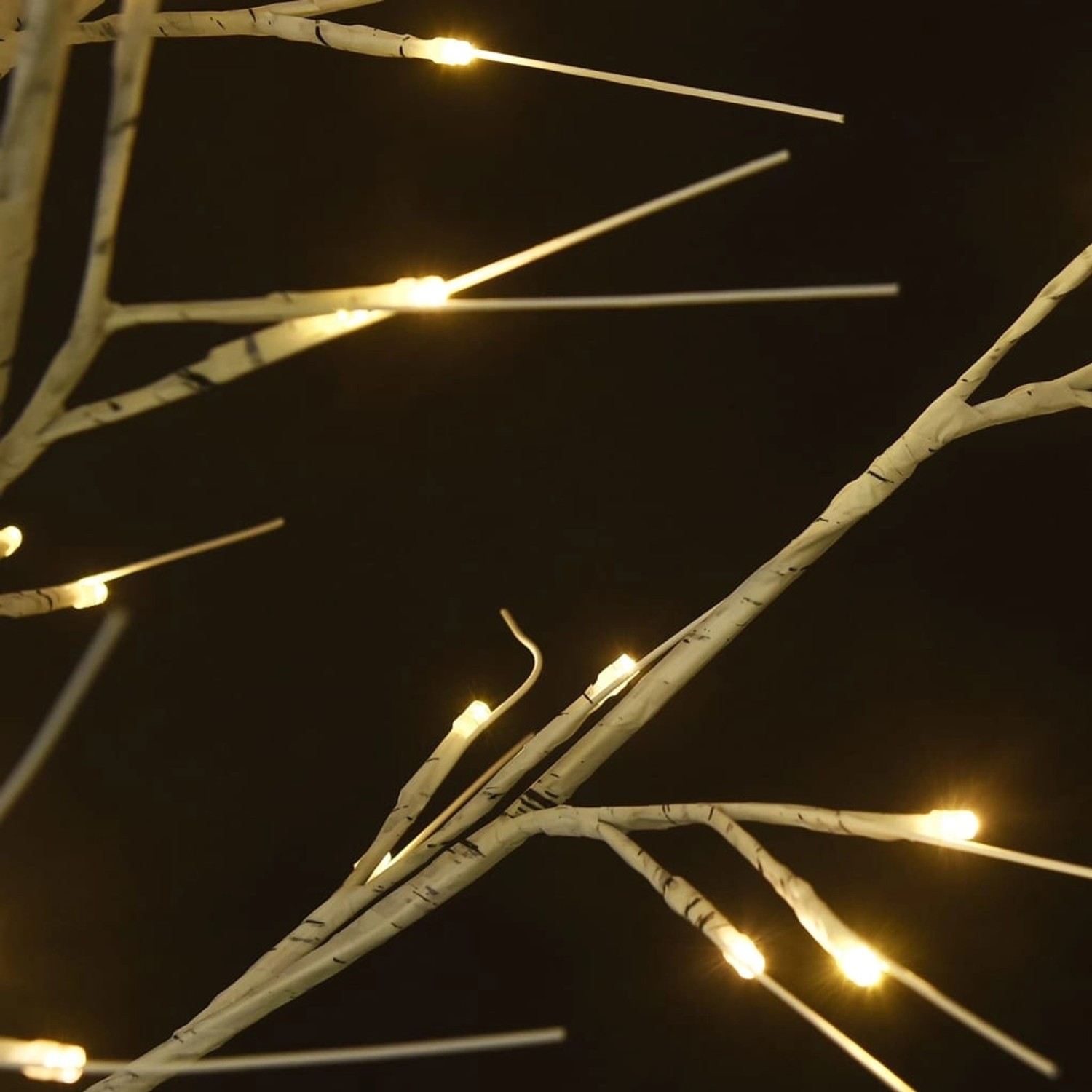 vidaXL Weihnachtsbaum 180 LEDS 1,8m Warmweiß Weide Indoor Outdoor_8