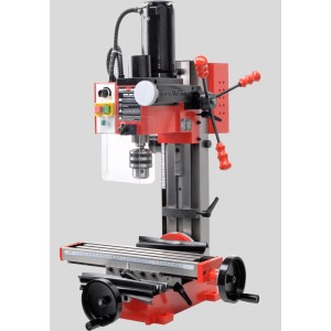 Rotwerk Bohr- und Fräsmaschine EFM 200 DS für Metall- und Kunststoffbearbeitung.