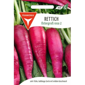 FRANKONIA Rettich Ostergruß Rosa