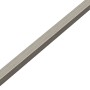 Alberts Winkelprofil, gleichschenklig, Aluminium, 15x15x1000 mm, dunkelgrau.