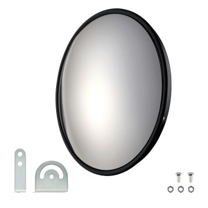 Wiltec Sicherheitsspiegel 60Cm Konvexspiegel Überwachungsspiegel Ladenspiegel