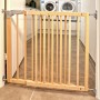 Dolle Schwenkgitter Pia aus Massivholz, lackiert, zum Schutz von Kindern vor Treppen und Durchgängen.