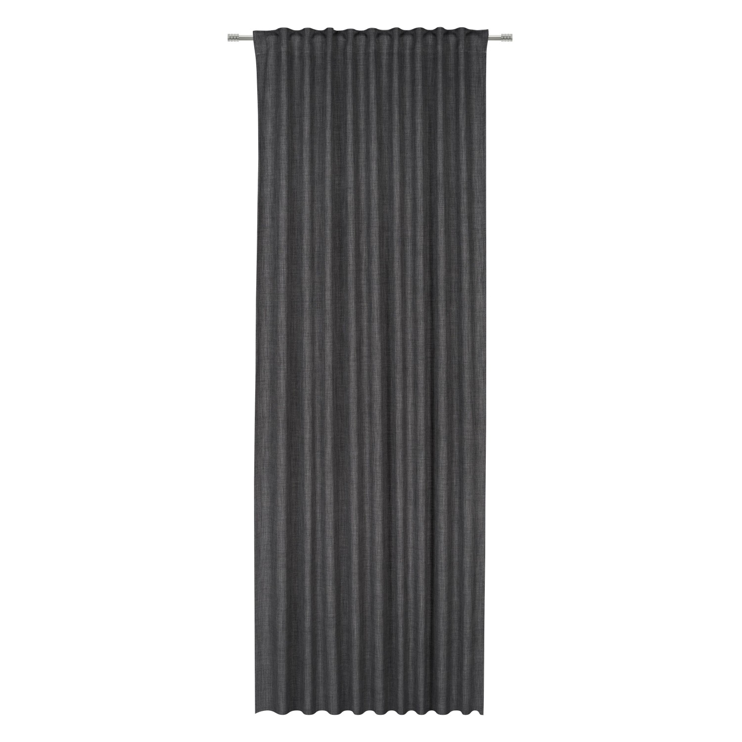 Premium Living Fertigvorhang Leo in Grau ca. 135x255cm